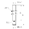Ultrason Directe M12 PNP NO/NF P10-70mm Teach 24VDC / M12 4P