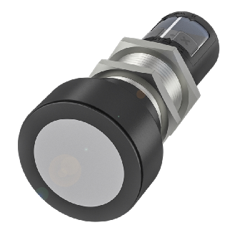 Ultrason Directe M30 4-20mA/0-10V PNP(x2) P=350-5000mm Axial / M12 5P-Lire la description