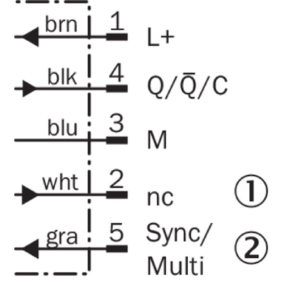 Capteur à ultrasons PNP/NPN avec IO-Link-Lire la description