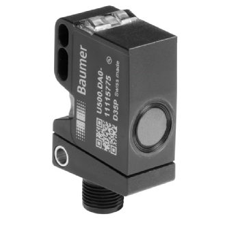 Ultrason Directe ANA 4-20mA P200-1000mm qTeach IO-Link / M12 5P-Lire la description
