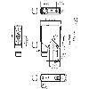 Ultrason Directe NPN(x2) P=250mm NO/NF / M12 4P