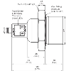 Ultrason p/mesure de niveau P350-3400mm (8000mm) ANA+PNP, G2