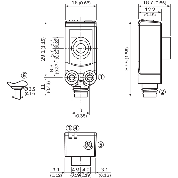 Ultrason Multi mode PNP/NPN P=250mm IO-Link / M08 3P+C0.3m Ultrason Multi mode PNP/NPN P=250mm IO-Link / M08 3P+C0.3m-Lire la description