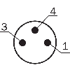 Ultrason PNP P=150mm NO/NF / M08 3P