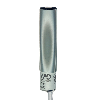 Ultrason Directe M18 PNP NO/NF P50-400mm 83.6mm Axial Câble 2m