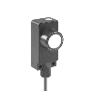 Ultrason Directe PNP NO(x2) P2000mm Teach 12-30VDC / Câble 2m