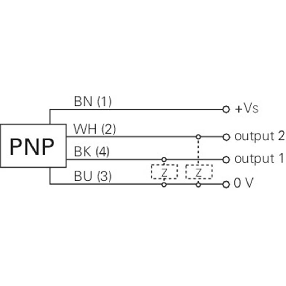 Capteur à ultrasons PNP NO avec câble 2m-Lire la description