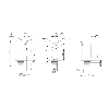Ultrason Multi mode PNP P=20-100mm NO/NF / M08 4P