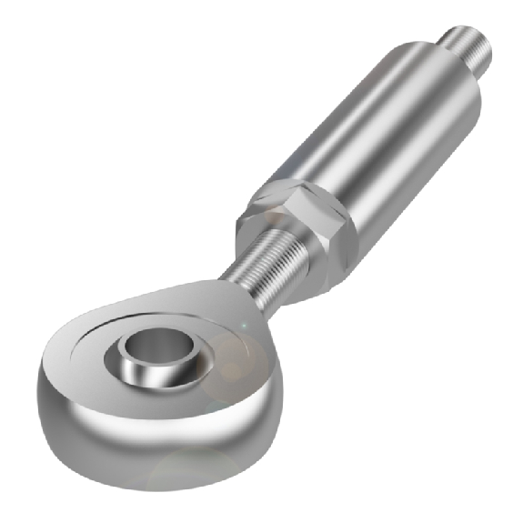 Tige articulée pour modèle profilé BTL Ø 10 x 100 mm, Œil Ø 5H7-Lire la description