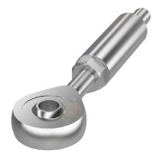 Tige articulée pour modèle profilé BTL Ø 10 x 100 mm, Œil Ø 5H7-Lire la description