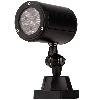 Lampe compact à tête pivotante LED 40° 6 W, 24 VDC, NOIR, M12 3P+C