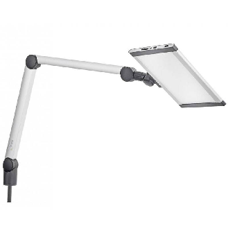 Kit déclairage Led, bras articulé, 3 000 à 6 500 K, 24W, 48Vdc, IP20-Lire la description