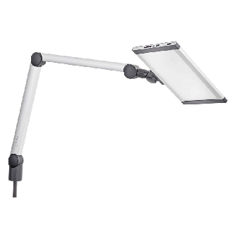 Kit déclairage Led, bras articulé, 3 000 à 6 500 K, 24W, 48Vdc, IP20-Lire la description