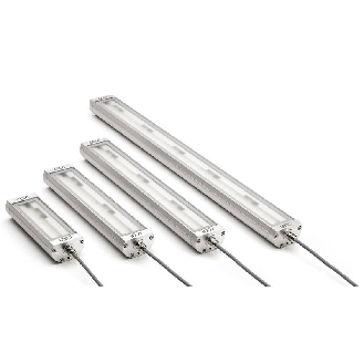 Lampe linéaire 424mm LED 120° 5000K 19,5W 24VDC M12 4P-Lire la description