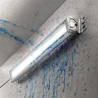 Lampe linéaire 424mm LED 120° 5000K 19,5W 24VDC M12 4P-Lire la description