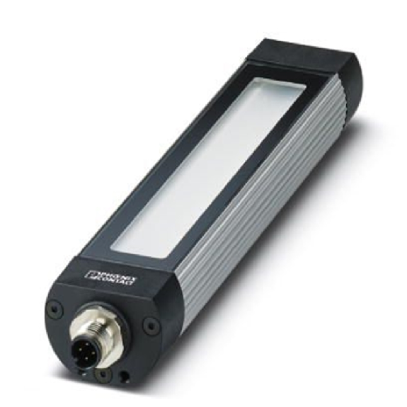 Lampe LED 190mm, 24VDC, IP67, 85 °/95 °, 5000 K, M12 4P-Lire la description