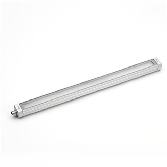 Lampe linéaire 654mm LED 110° 5000K 24W 24VDC M12A 4P-Lire la description
