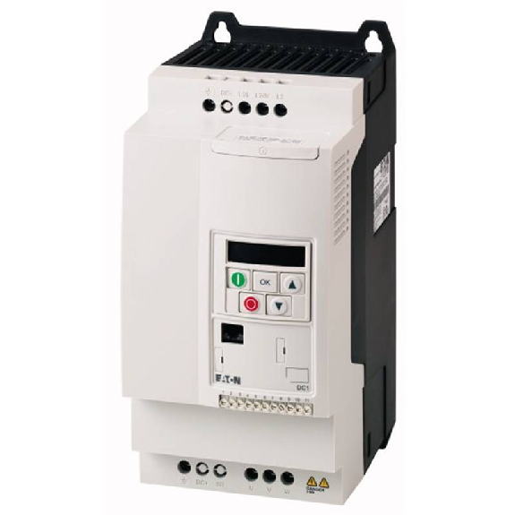 Convertisseur de fréquence, 400 V AC, triphasé, 24 A, 11 kW, IP20/NEMA 0, Unité de freinage, FS3 Convertisseur de fréquence, 400 V AC, triphasé, 24 A, 11 kW, IP20/NEMA 0, Unité de freinage, FS3-Lire la description