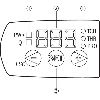 Dét. contraste PNP/NPN P=13mm ±5mm Led RVB LO/DO / M12 4P