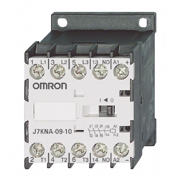 Mini Contacteur moteur 3P 3F1F AC3, 4 kW 9A 24VDC-Lire la description