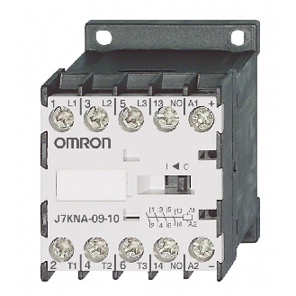 Mini Contacteur moteur 3P 3F1F AC3, 4 kW 9A 24VDC-Lire la description