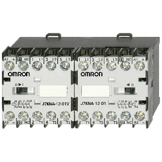 Mini Contacteur inverseur 3P 3F1O AC3, 5,5 kW 12A 90VAC-Lire la description
