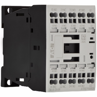 Contacteurs auxiliaires DILA, Contacteur auxiliaire, appareil de base avec contacts liés positivement, avec bobine à courant alternatif, 230 V 50 Hz, 240 V 60 Hz, 3 F, 1 O, bornes Push-In-Lire la description
