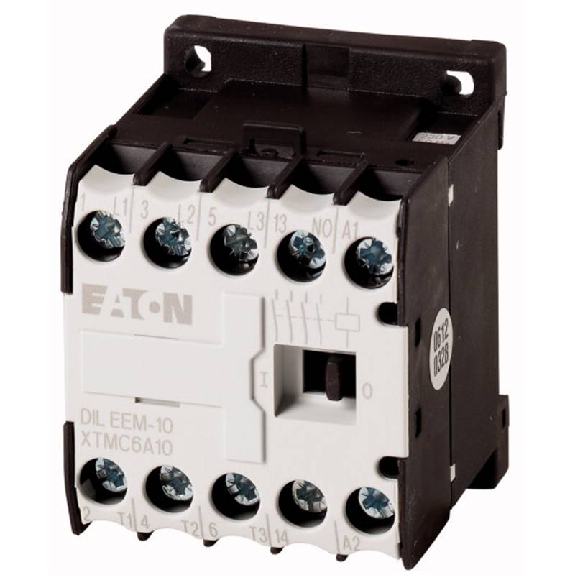 Contacteur de puissance, 3p+1F, 3kW/400V/AC3, bornes à vis-Lire la description