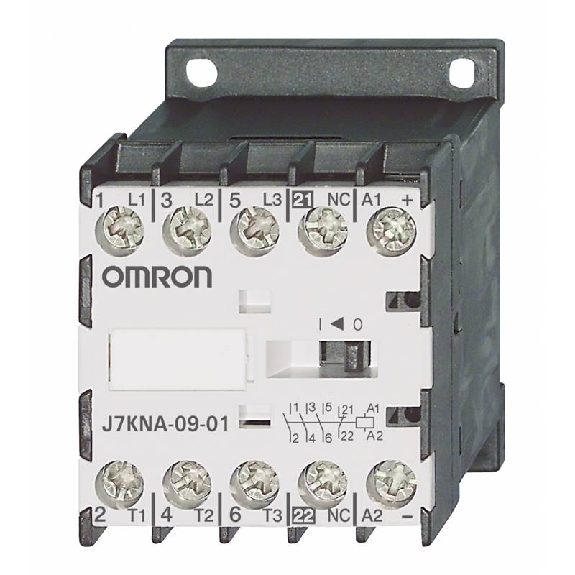 Mini Contacteur moteur 3P 3F1O AC3, 4 kW 9A 24VDC-Lire la description