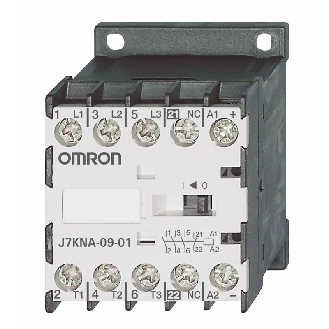 Mini Contacteur moteur 3P 3F1O AC3, 4 kW 9A 24VDC-Lire la description