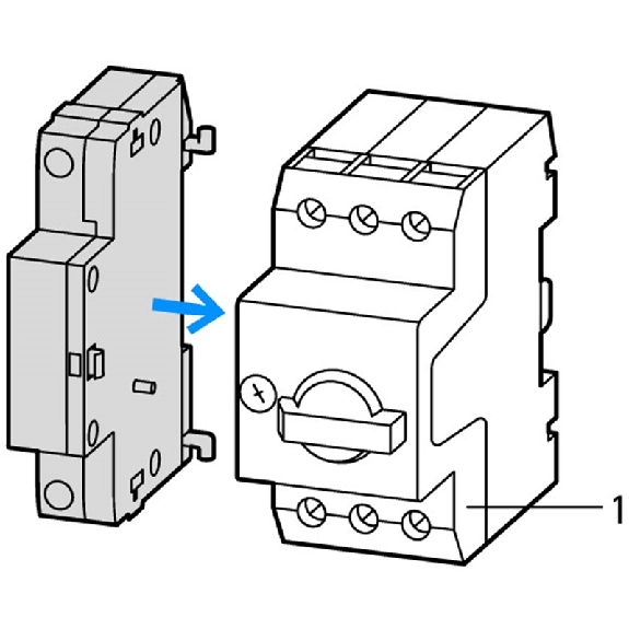 Déclencheur à manque de tension, 220V50Hz-Lire la description