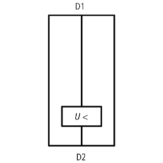 Déclencheur à manque de tension, 220V50Hz-Lire la description