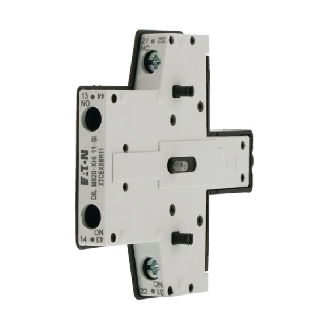 Module de contacts auxiliaires, 2 pôles, Ith= 10 A, 1 F, 1 O, Montage latéral, Bornes à vis, DILM250 - DILH2600, -SI-Lire la description