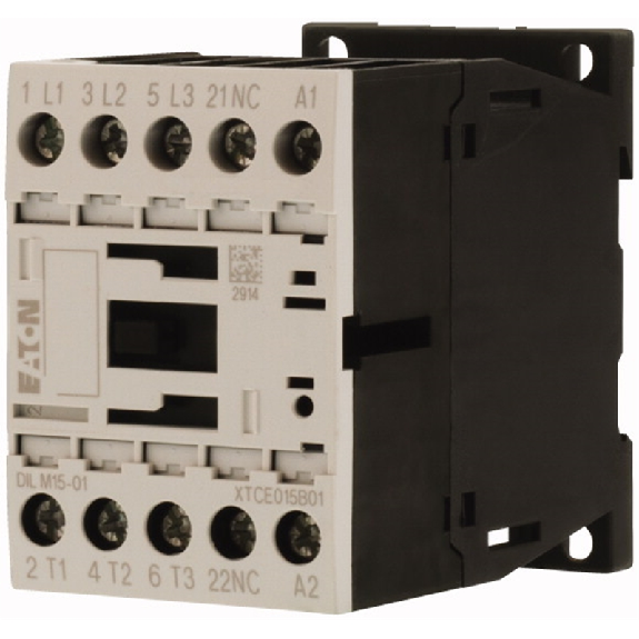Contacteur de puissance, 3p+1O, 7.5kW/400V/AC3-Lire la description