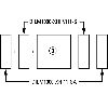 Contacteur de puissance, 3p+2F+2O, 90kW/400V/AC3