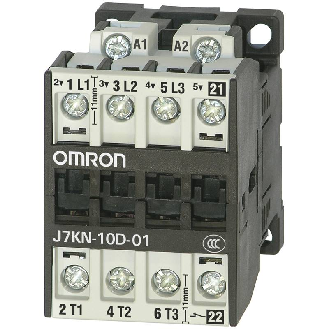 Contacteur moteur 3P 3F1O AC3, 4 kW 10A 230VAC-Lire la description