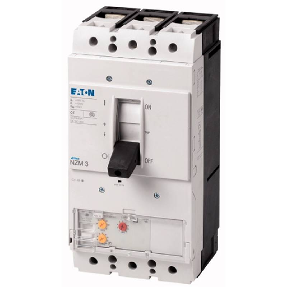 Disjoncteur 3p prot. moteurs 350A 50KA NZM3 Disjoncteur 3p prot. moteurs 350A 50KA NZM3-Lire la description