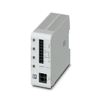 Disjoncteur électronique compact 4 voies - Réglable de 1 à 4 A-Lire la description