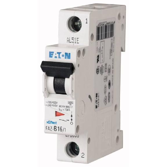 Disjoncteur modulaire, FAZ, 2 A, 1p, courbe S, 10 kA-Lire la description