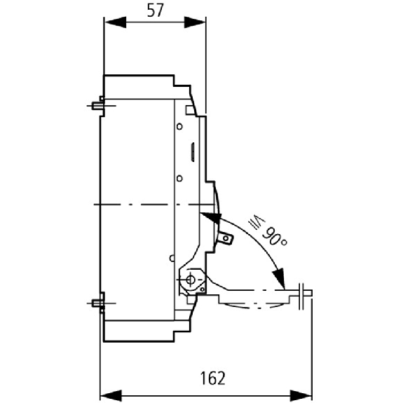 Disjoncteur, 3p, 160A 1000V Disjoncteur, 3p, 160A 1000V-Lire la description