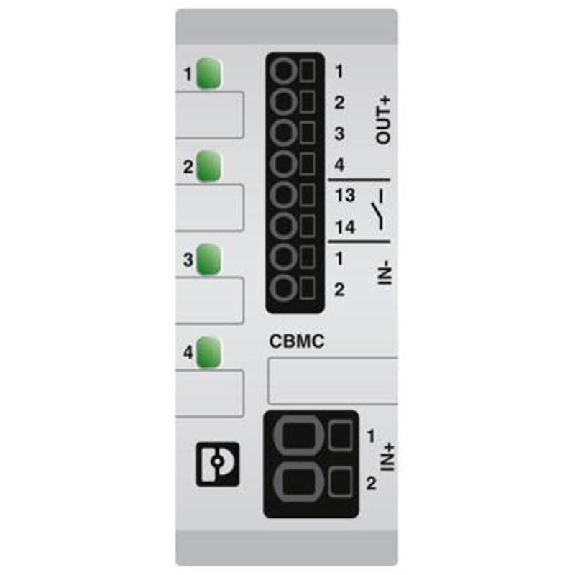 Disjoncteur électronique compact 4 voies - Reglable de 0,5 à 10 A-Lire la description