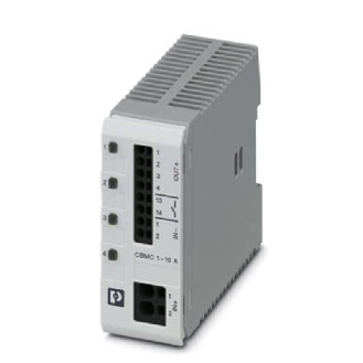 Disjoncteur électronique compact 4 voies - Reglable de 0,5 à 10 A-Lire la description