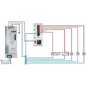 Disjoncteur électronique compact 4 voies - Reglable de 0,5 à 10 A-Lire la description