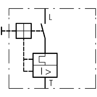 Disjoncteur de protection moteur, 0.25 kW, 0.63 - 1 A, Bornes à vis-Lire la description