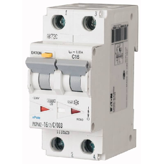 Disj diff 2X6A 30mA 10kA type AC/ cbe C-Lire la description