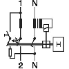 Disjoncteur différentiel, 16A, 30mA, courbe B, 1P+N, Type G
