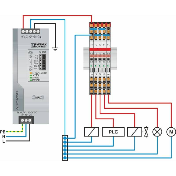 Disjoncteur électronique 24 VDC - Réglable de 1 à 8 A - NO-Lire la description