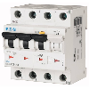 Disjoncteur différentiel, 20A, 100mA, Courbe C, 3P+N, Type AC