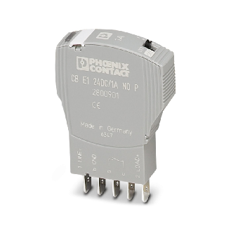 Disjoncteur électronique 1 pôle - 1 NO - 24VDC - 1 A-Lire la description