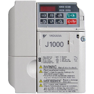 Vdf J1000, IP20, 3PH, 400V, ND: 5,4A 2,2kW, HD: 4,8A 1,5kW-Lire la description